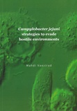 Thesis cover: Campylobacter jejuni strategies to evade hostile environments