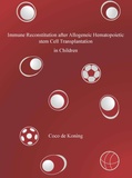 Thesis cover: Immune Reconstitution after Allogeneic Hematopoietic stem Cell Transplantation in Children