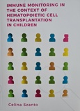 Thesis cover: Immune monitoring in the context of hematopoietic cell transplantation in children