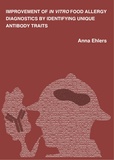 Thesis cover: Improvement of in vitro food allergy diagnostics by indentifying unique antibody traits